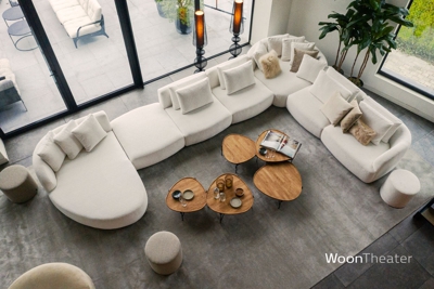 Elementen -Loungebank Medusa | by Passe Partout 