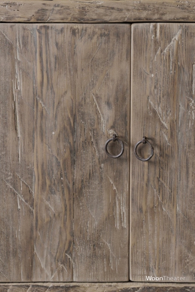 Boekenrek oud hout