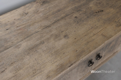 Authentieke wandtafel | landelijk wonen