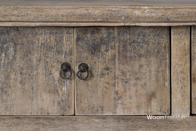 Authentieke wandtafel | landelijk wonen
