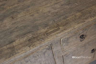 Strak oud dressoir | landelijk wonen