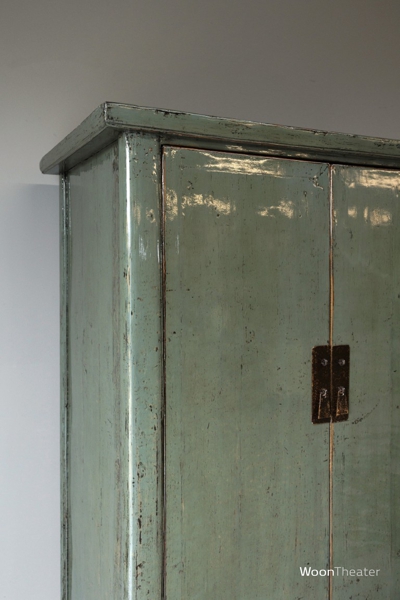 Oude Chinese kast | Jade groen
