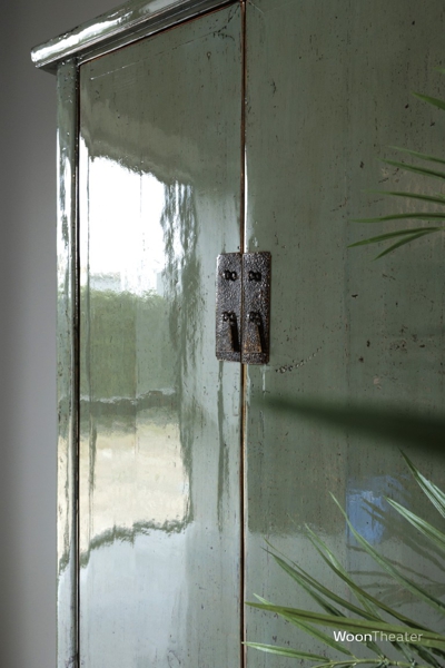Oude Chinese kast | Jade groen