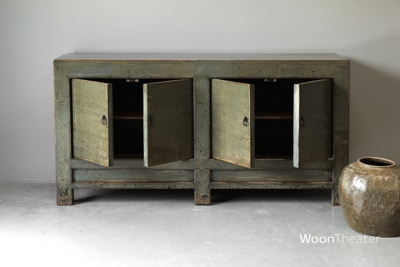 Authentiek dressoir | Huntergroen 