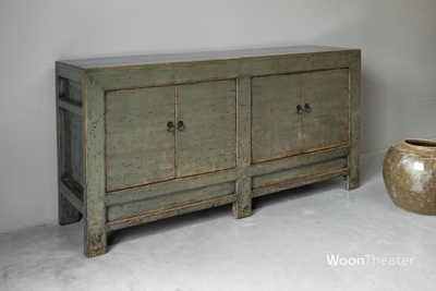 Authentiek dressoir | Huntergroen 