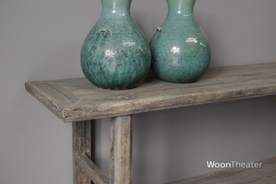 Oude wandtafel met plank | Elm