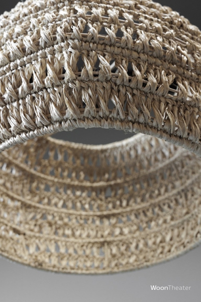 Hanglamp Sisal naturel 