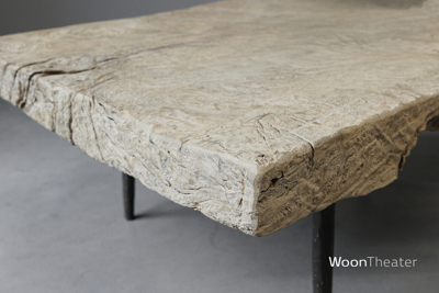 Salontafel organisch hout