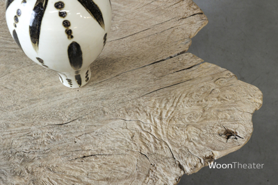 Salontafel organisch hout