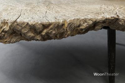 Salontafel organisch hout