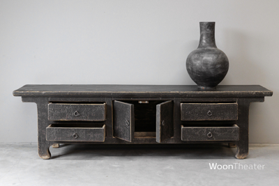Origineel oud dressoir laag