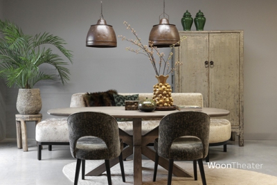 Eettafel oud elmhout | Patine