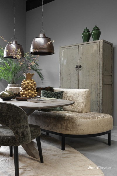 Eettafel oud elmhout | Patine