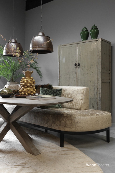 Eettafel oud elmhout | Patine