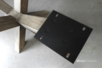 Onderstel oud elmhout | Patine