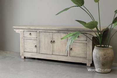 Origineel oud dressoir | elmhout