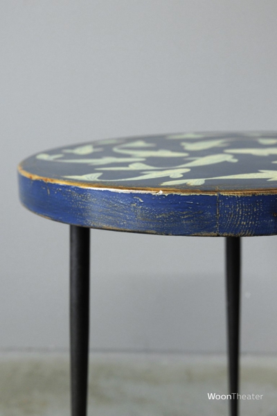 Bijzettafel Vis | blauw