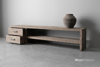 Tv dressoir oud hout