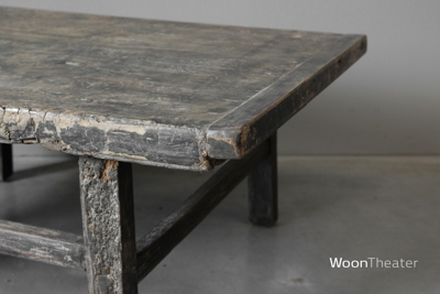 Oude salontafel | elmhout