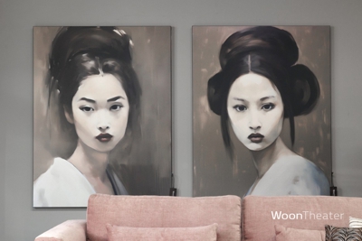 Wandpaneel doek | Adakachi