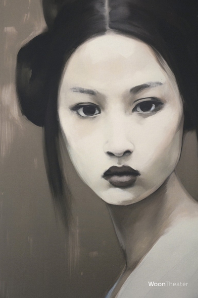 Wandpaneel doek | Tsuru