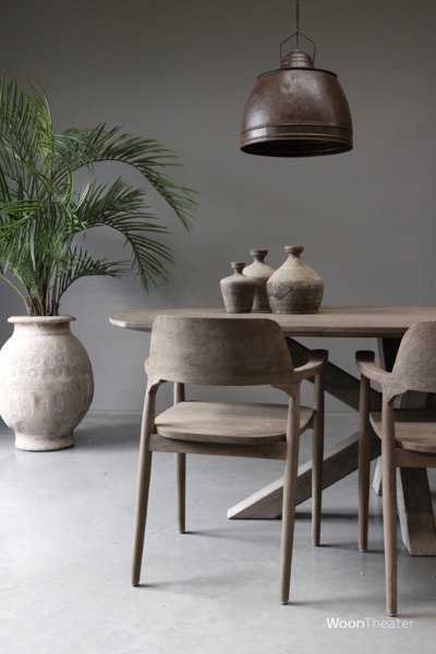 Armstoel Lucca | Premium teakhout | Nieuw landelijk wonen