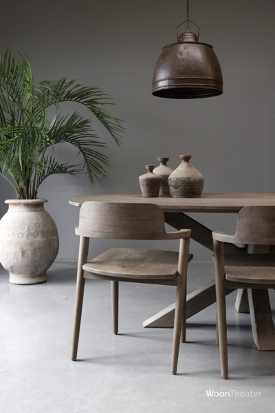 Armstoel Rosa | Premium teakhout | Nieuw landelijk wonen