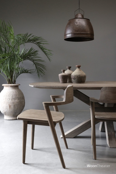 Armstoel Rosa | Premium teakhout | Nieuw landelijk wonen