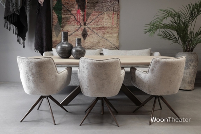 Armstoel | Poseidon | uitgebreide stofkeuze