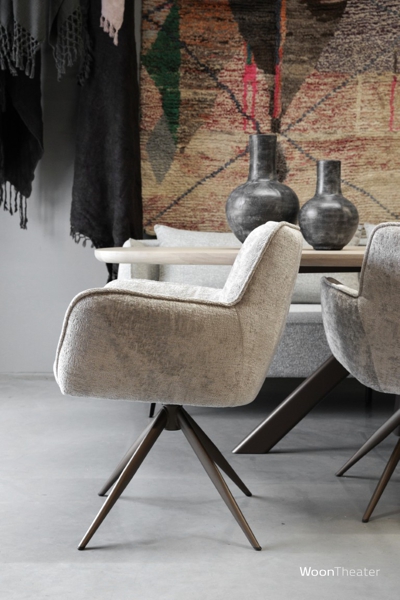 Armstoel | Poseidon | uitgebreide stofkeuze