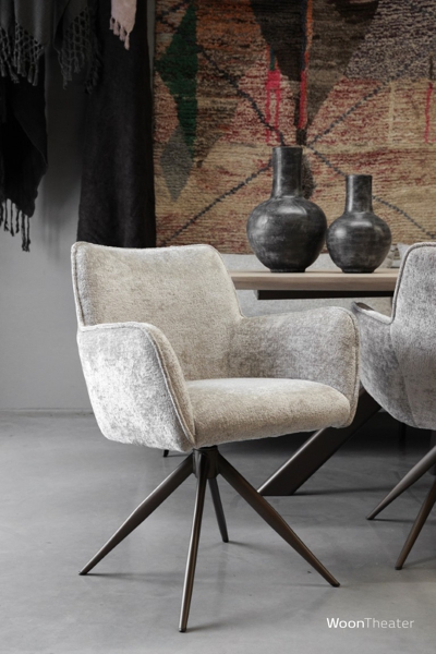 Armstoel | Poseidon | uitgebreide stofkeuze