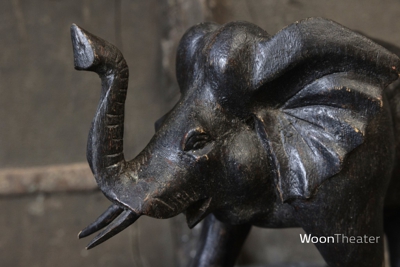 Oud vintage beeld olifant | India