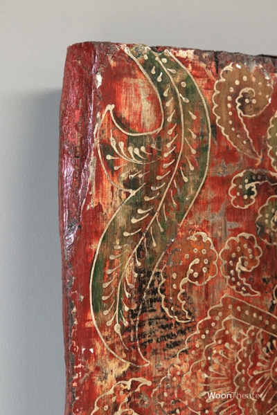 Origineel oude deur | decoratief beschilderd