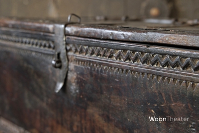 Antiek Dauri kistje | India