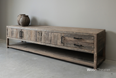 Tv dressoir oud hout