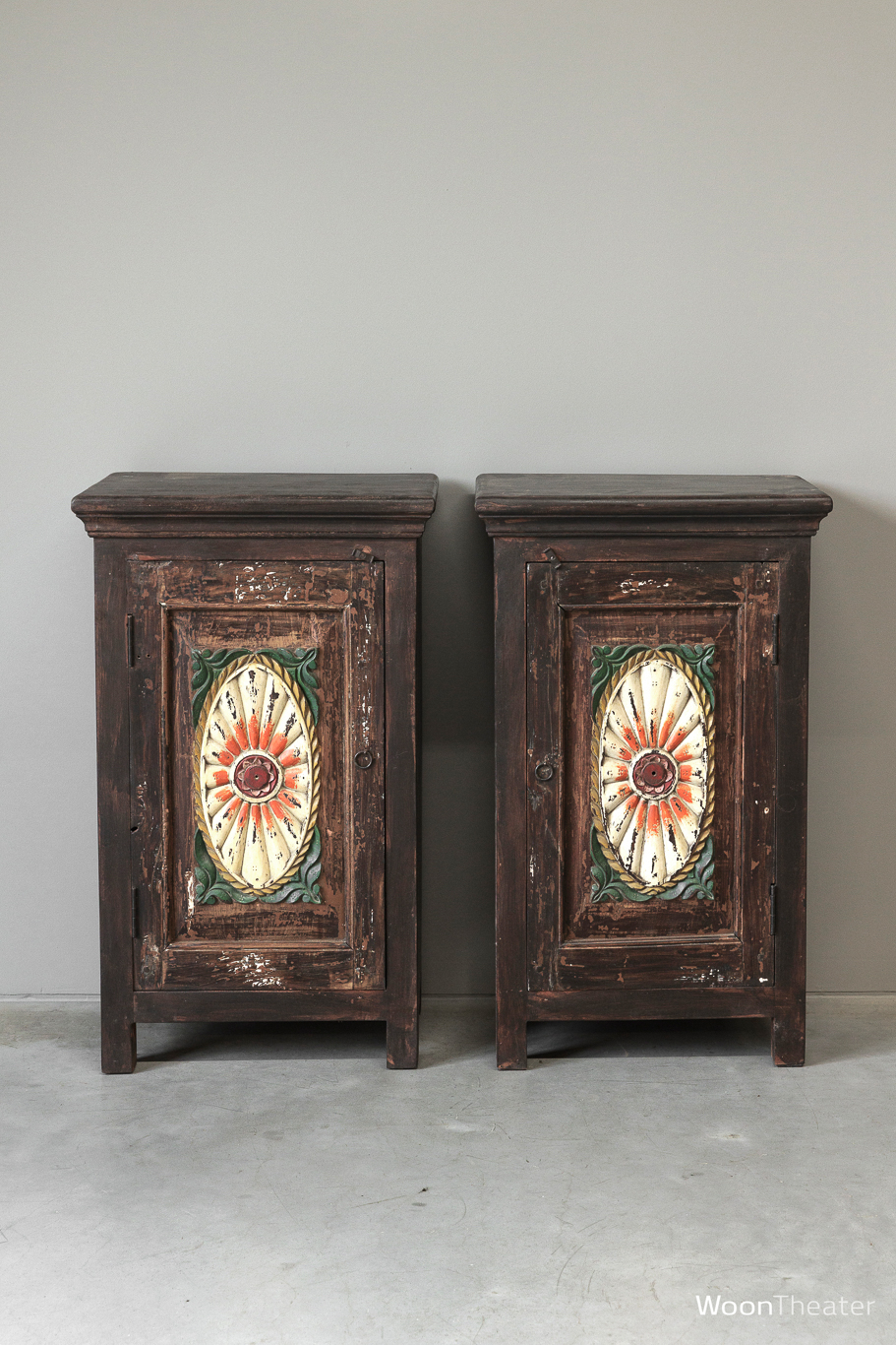 Set/2 origineel oude nachtkastjes