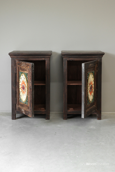 Set/2 origineel oude nachtkastjes