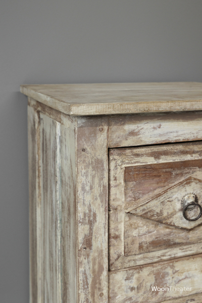 Set/2 oude nachtkastjes