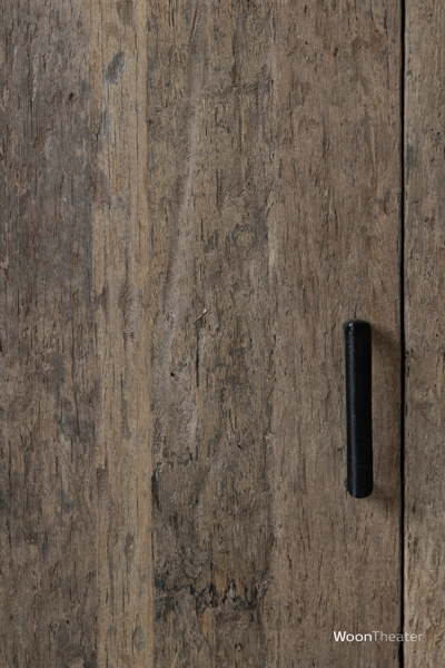 Set/2 nachtkastjes oud hout 