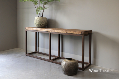 Wandtafel oud hout