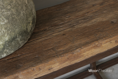 Wandtafel oud hout