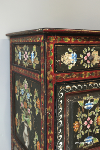 Set/2 oude nachtkastjes