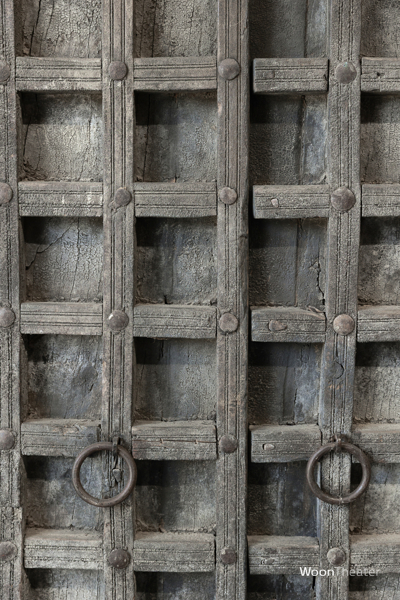 Oude dichte kast | India