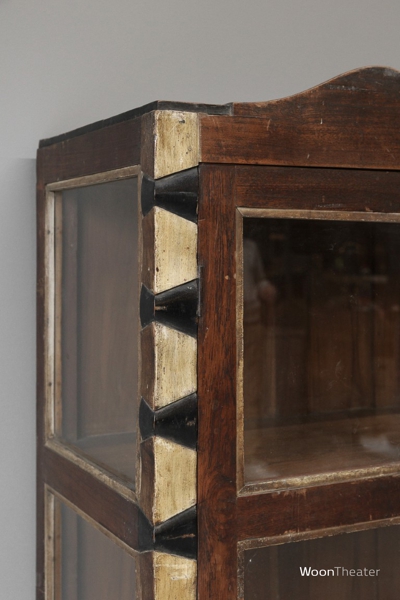 Origineel oude vitrinekast | Art Deco