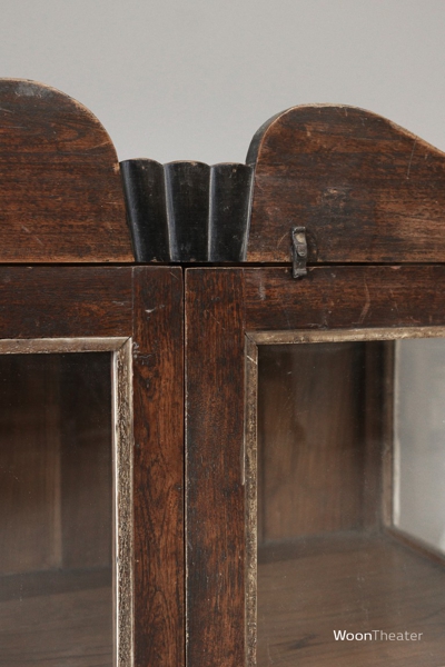 Origineel oude vitrinekast | Art Deco