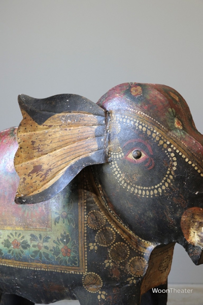 Vintage olifant | metaal