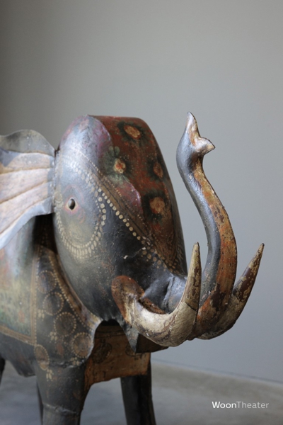 Vintage olifant | metaal