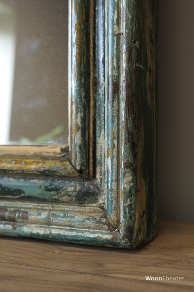 Authentieke spiegel | kleurrijk