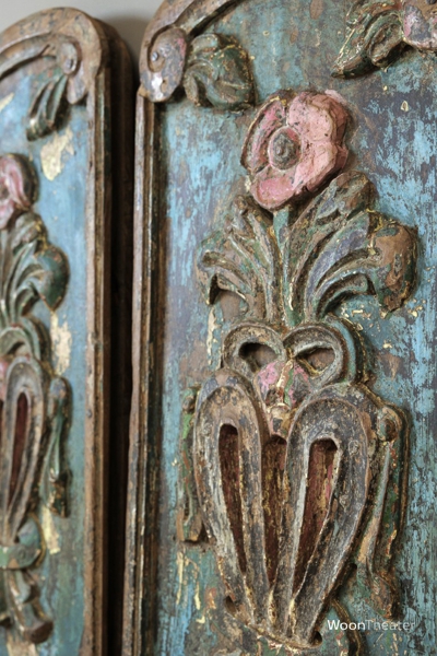 Set/2 oude paneeltjes | India