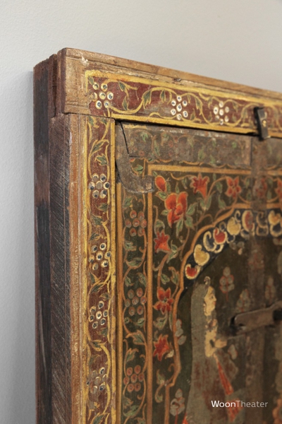 Authentiek raamluikje met spiegel | India